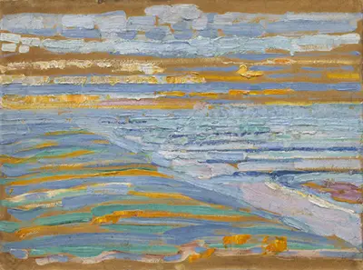 View from the Dunes with Beach Piet Mondrian